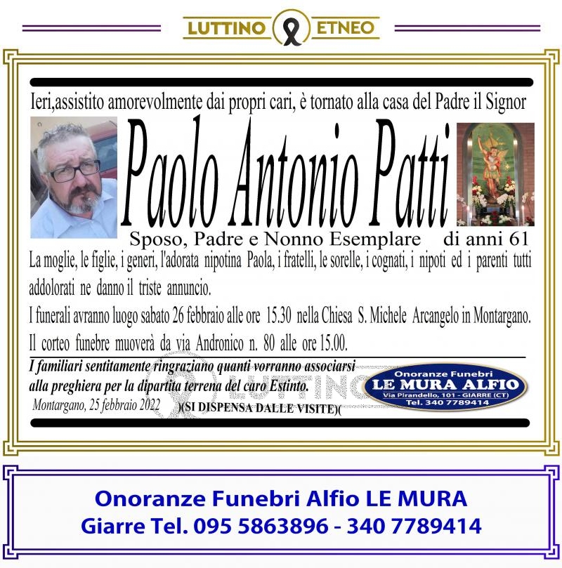 Paolo Antonio  Patti 